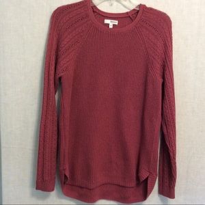 Sonoma | Dark Rose Sweater, Size M